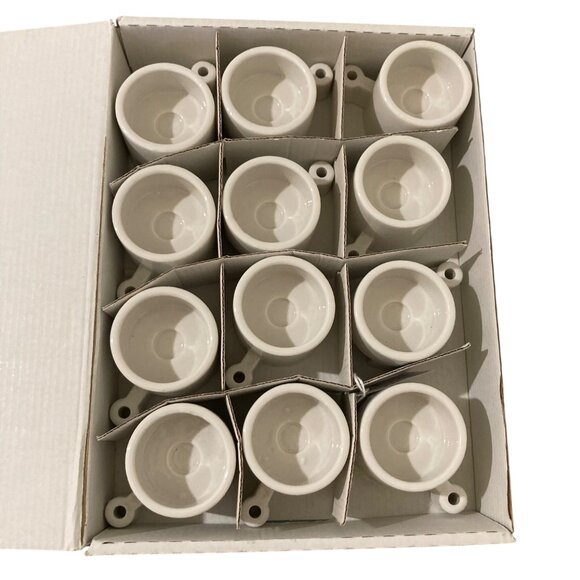 Ikea PS Varmeljushallare Interlocking White Ceramic Tealight Candle Holder - Picture 3 of 6